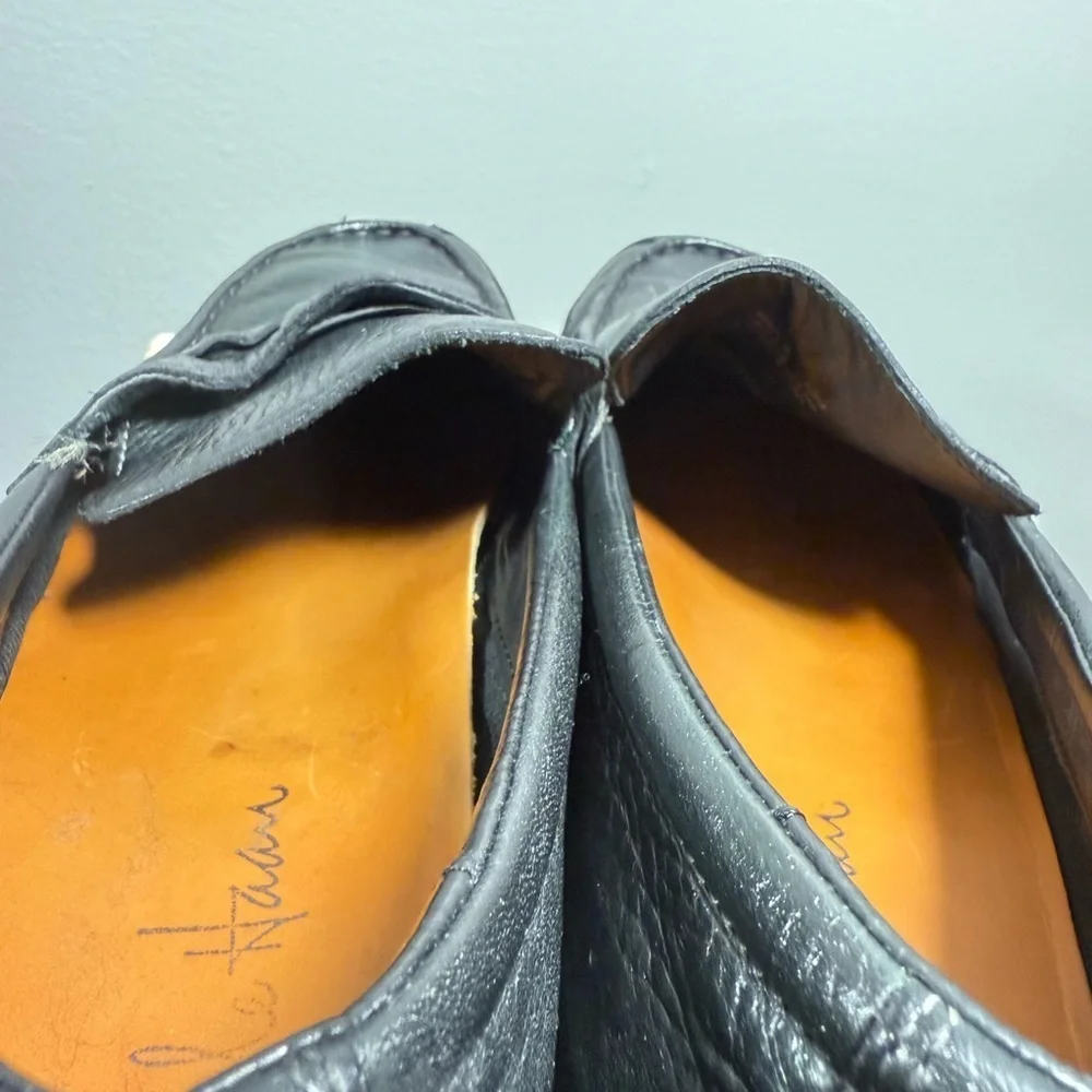 Classic Cole Haan Size 10 Men’s Black Leather Loafers